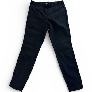 New York & Company Pull-On Stretch Ankle Pants – Black, Size S